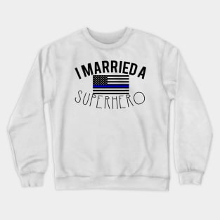 Police Superhero Crewneck Sweatshirt